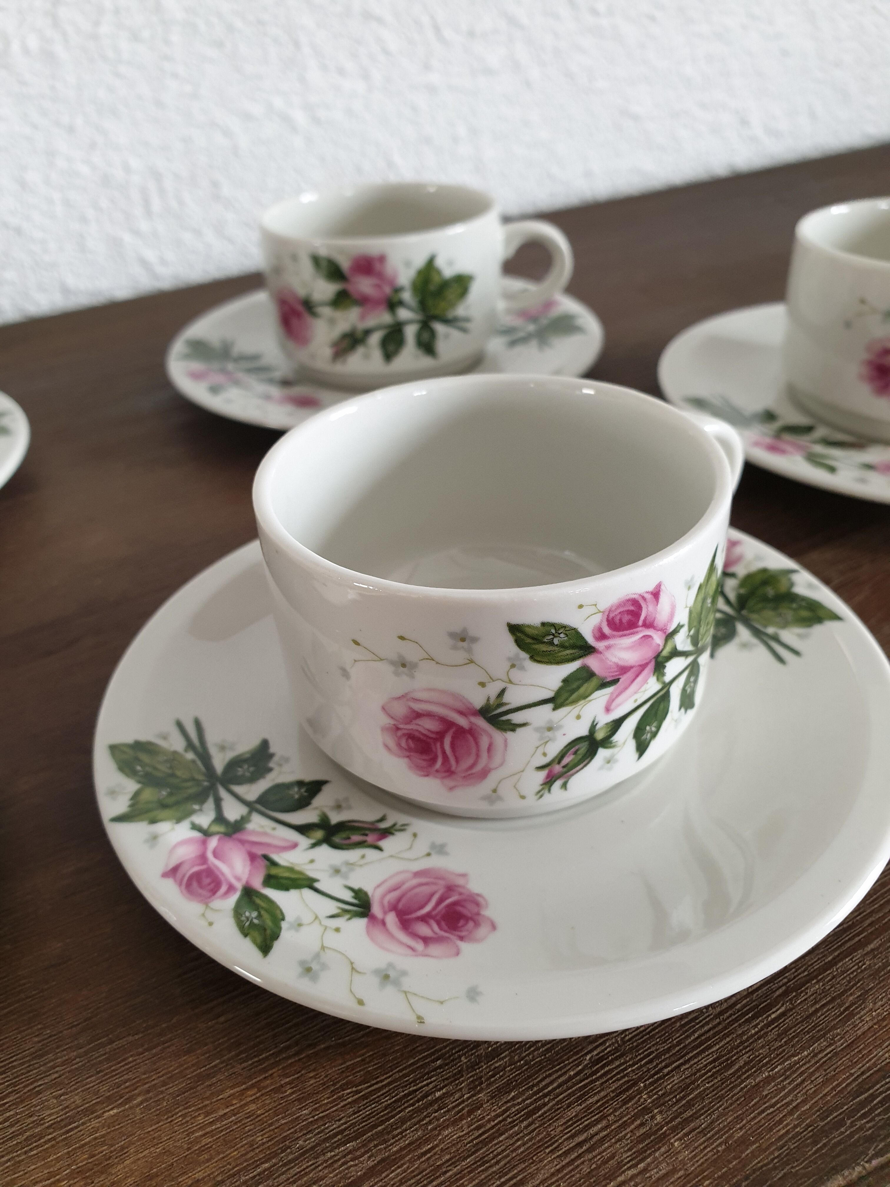 Flower coffee service