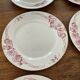 6 flat plates for dessert.sarreguemines.model Palermo