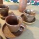 Coffee service in Vallauris stoneware