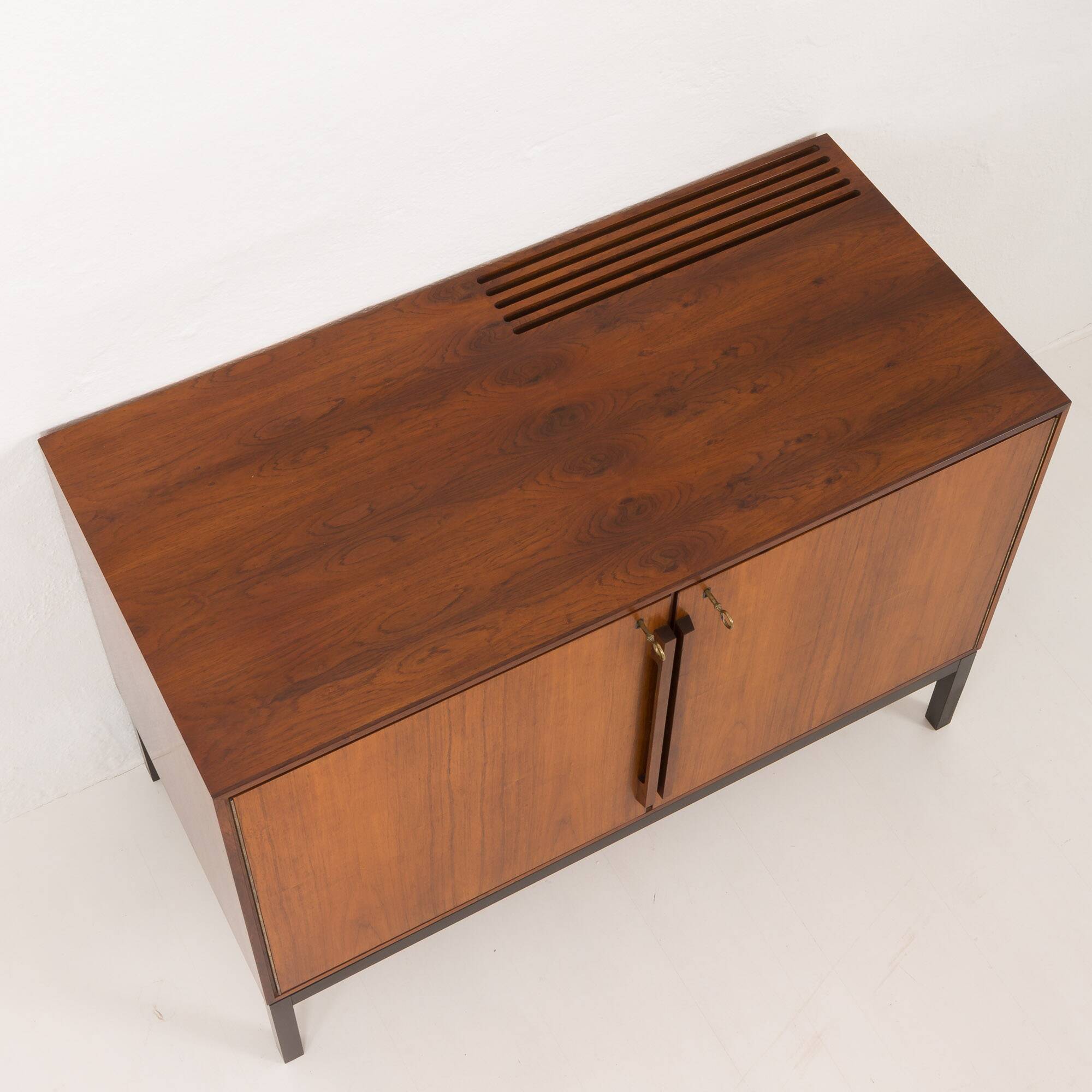 Vintage Rosewood Bar Cabinet by Sigvard Bernadotte & Acton Bjorn for Atlas
