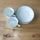 Coffee service for 2 people limoges tharaud "horizon" – 6 pieces