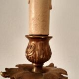 Pair of wall light 19th century Louis XV style ormolu 2 branches