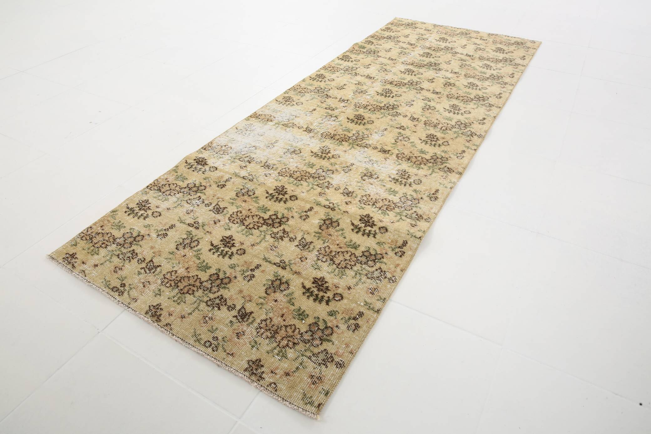 Antique Vintage Runner Rug, 86x230Cm SK 5248