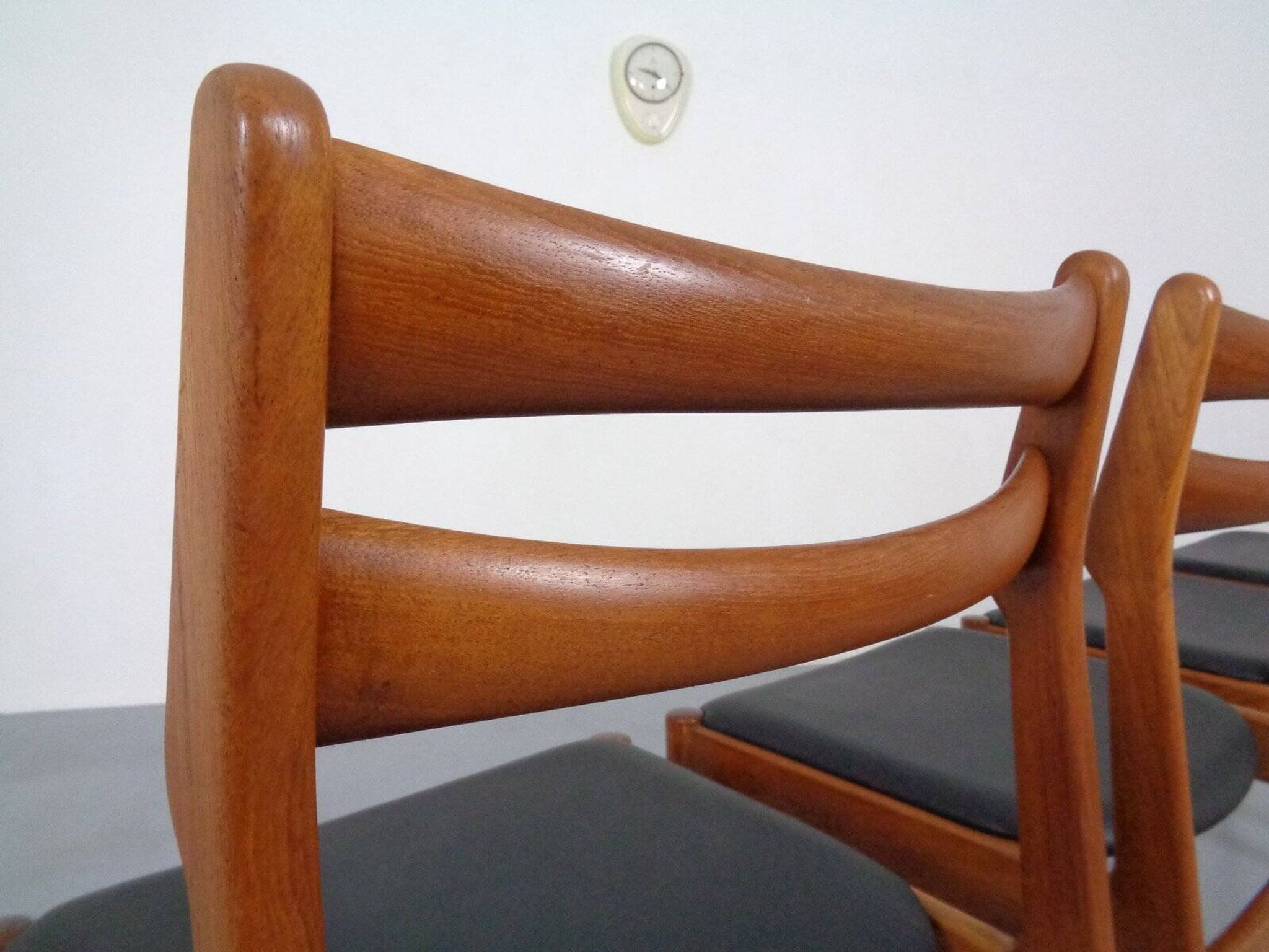 Danish Teak Dining Chairs from Vamo Mobelfabrik, 1960s, Set of 4
