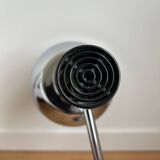 Vintage chrome metal desk lamp