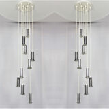 2 raak cascade hanging lamps, 1970