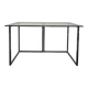 Table d'architecte Cinna en verre