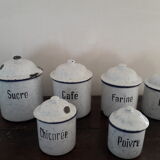 Serie pots émaillés