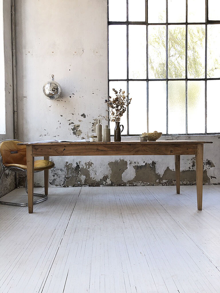 Oak farm table