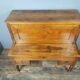 Secretary in stepped period Louis Philippe XIX th in walnut.