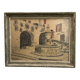 Painting Saint Paul de Vence, the old fountain, 20th century