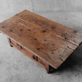 Popular art coffee table, Savoy, 19th century