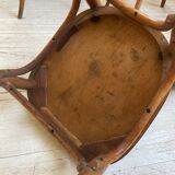 Set of 11 Baumann bistro chairs