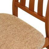 Set van 4 teak deense Vamdrup eetkamerstoelen 'Rudbol'