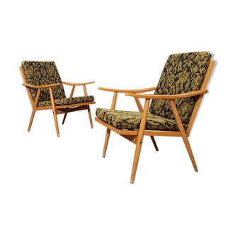 Pair of chairs ton boomerang model
