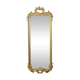 Miroir ancien français doré de style baroque du XIXe siècle 148 cm