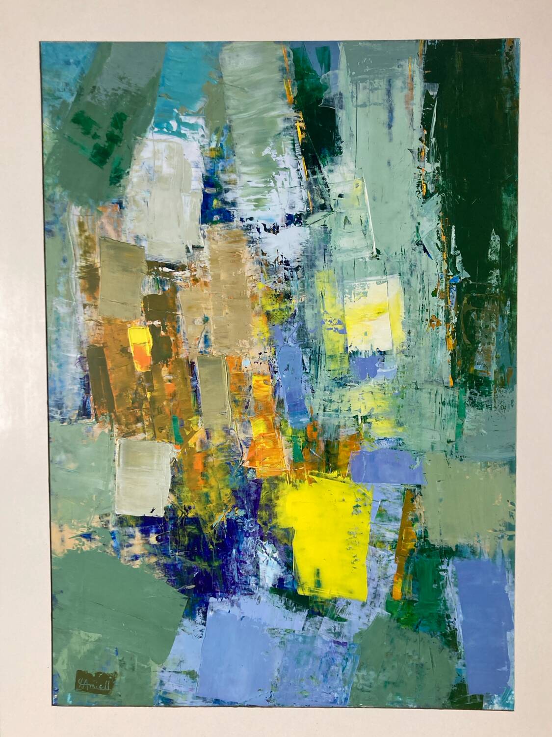 Painting by Yves Amiell