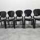 Set of Five design Chairs Queen, Pedrali, Claudio Dondoli and Marco Pocci, 2000s