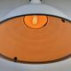 Large Industrial British White Enamel Pendant Lamp from Benjamin, 1960s