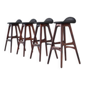 Erik Buch 'OD61' Bar Stools in rosewood Odense Mobler