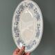 Plat ovale 1900 « Réaumur » faïence de Lunéville