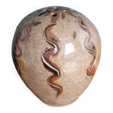 Signed flower spike vase