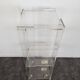 Etagere roulante en plexiglas Marais International