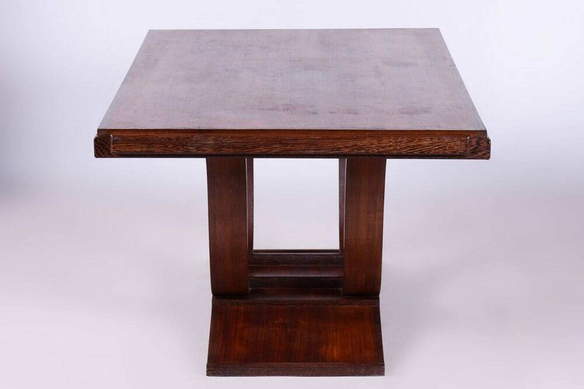 Table pliante Art Déco en Wengé, France, années 1920