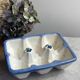 Ceramic egg dish Vallauris