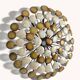 Mid-Century Enameled Metal Wall Sculpture, France, Circa 1965-1975