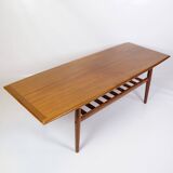 Coffe Table Made In Teak By Grete Jalk For Glostrup Furniture From 1960s