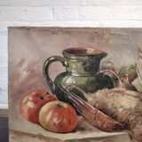 Oil on canvas still life