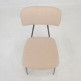 Set of 4 Italian Metal Dining Chairs, 1960's