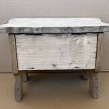 Tabouret coffre ancien