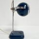 Lampe de table bleue Space Age, années 1960