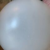 Large floor ball lamp