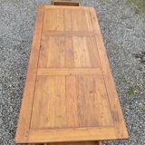 Oak farm table, 200×90 cms