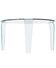 Fiam for Roche Bobois large vintage tripod glass table