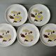 Set of 5 plates Sovirel France 70s