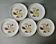 Set of 5 plates Sovirel France 70s