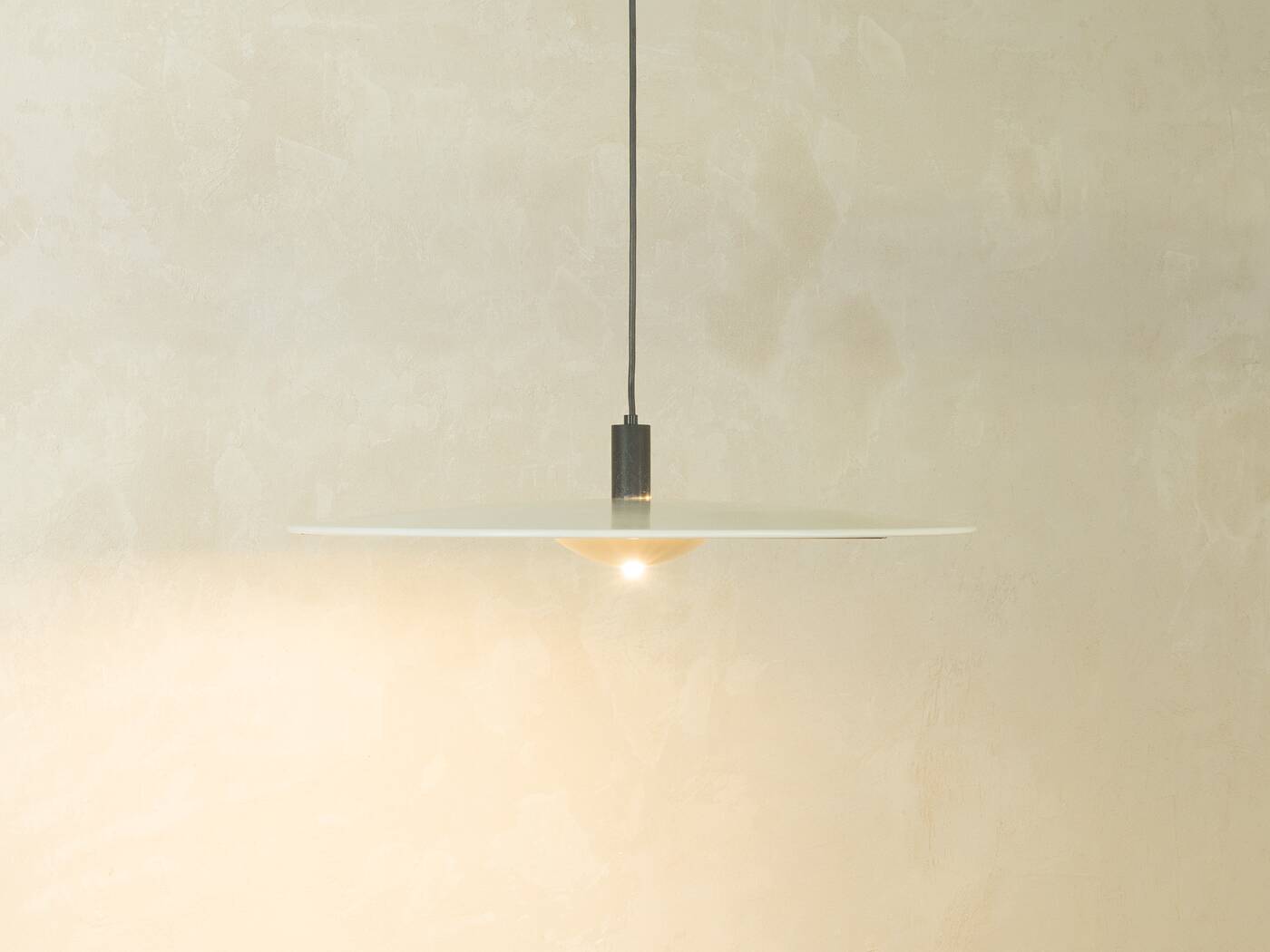 Minimalist ceiling lamp by Marco Colombo & Mario Barbaglia, 1980s