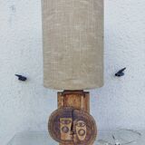 Ceramic lamp R. CAPRON & J. DERVAL Vallauris