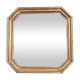 Miroir doré octogonal 47x47