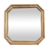 Miroir doré octogonal 47x47