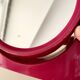 Vintage plastic magnifying swivel mirror from the 70s