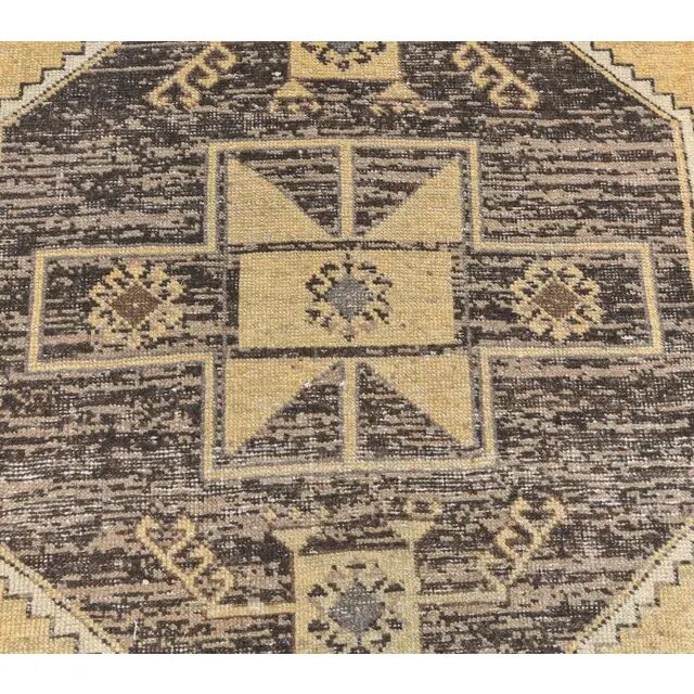 1970s Turkish Oushak Anatolian Wool Rug 88x362