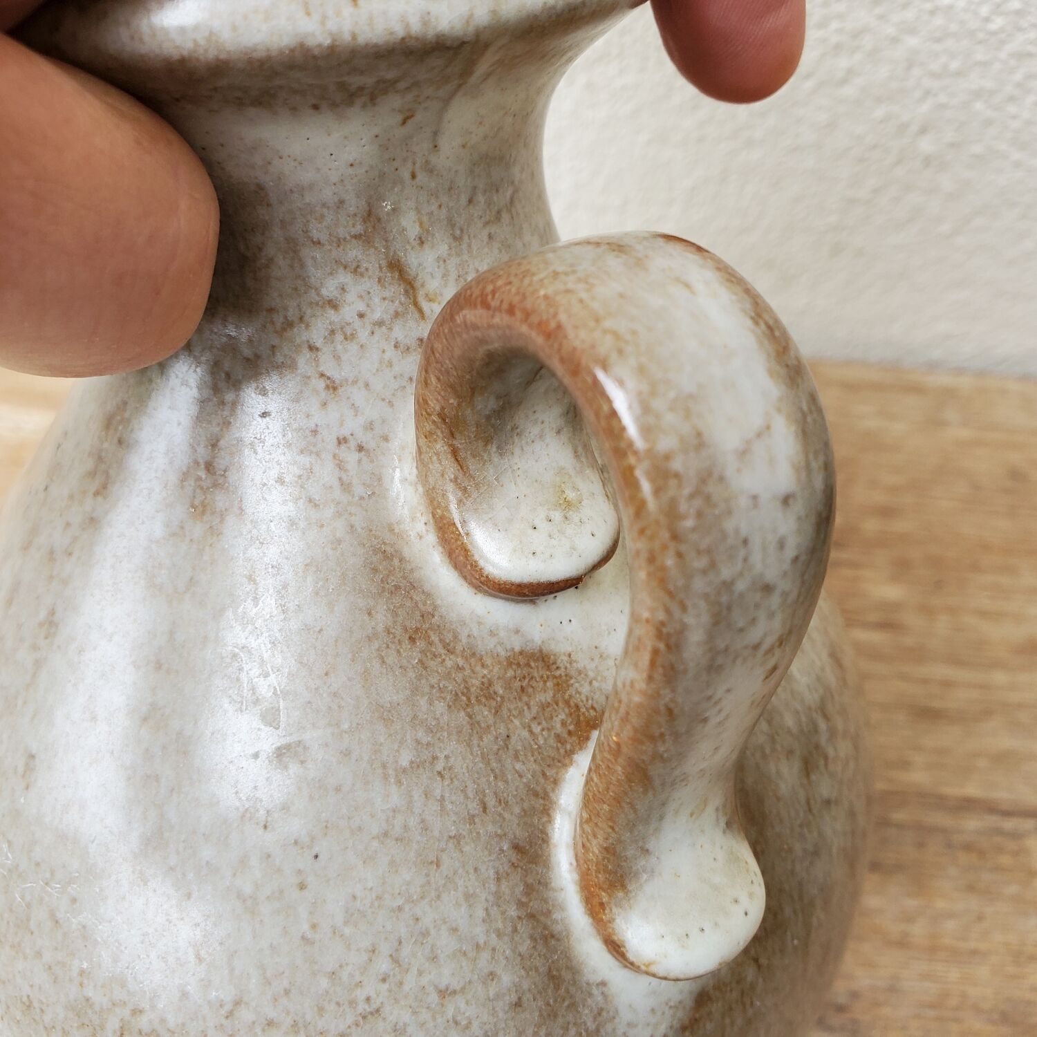 W. Germany ceramic ball vase