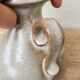 W. Germany ceramic ball vase
