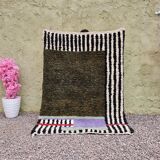 Berber rug in natural wool 2.5x1.5 m