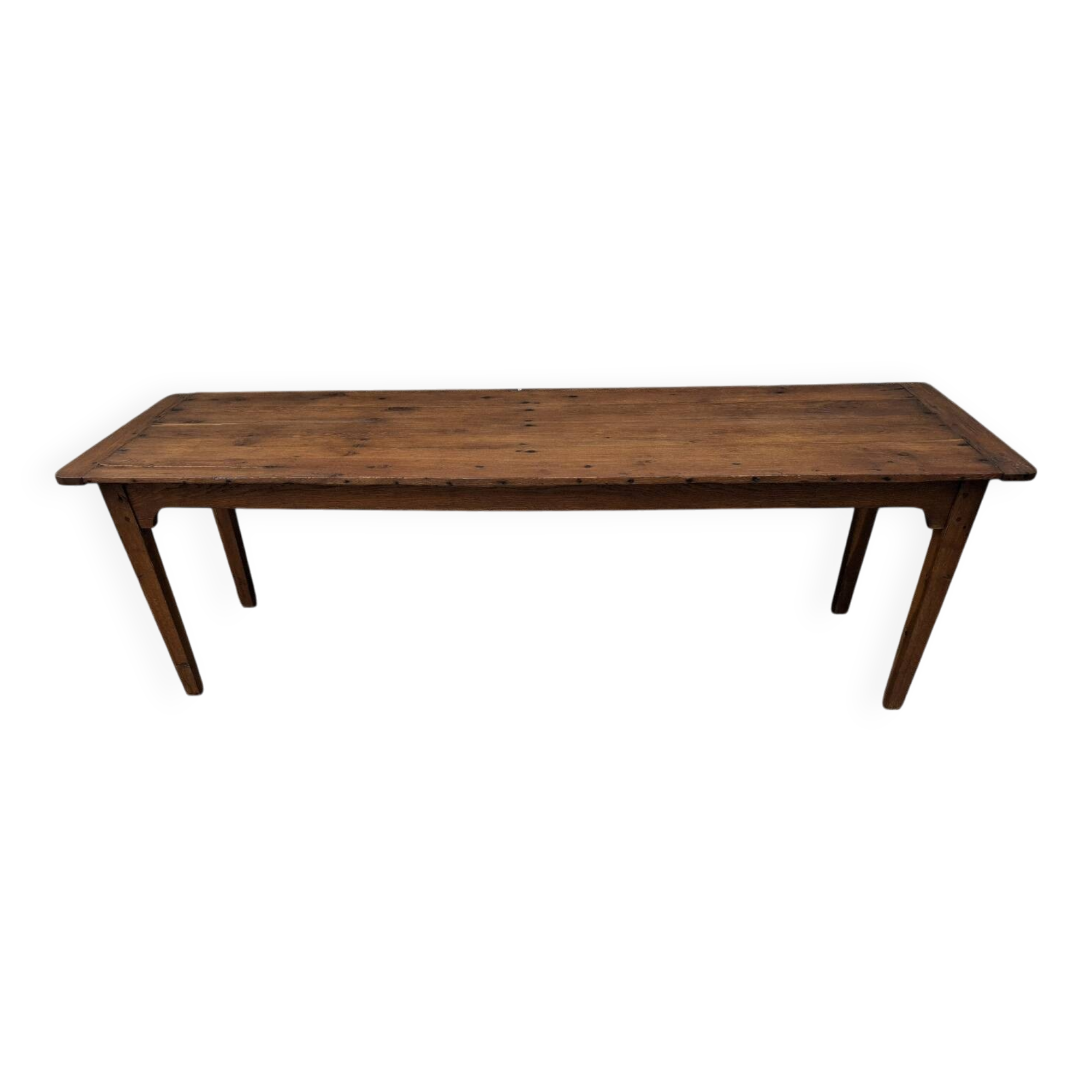 Table de ferme en chêne massif